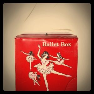 1960’s-1970’s Vintage Red Ballet Dance Bag